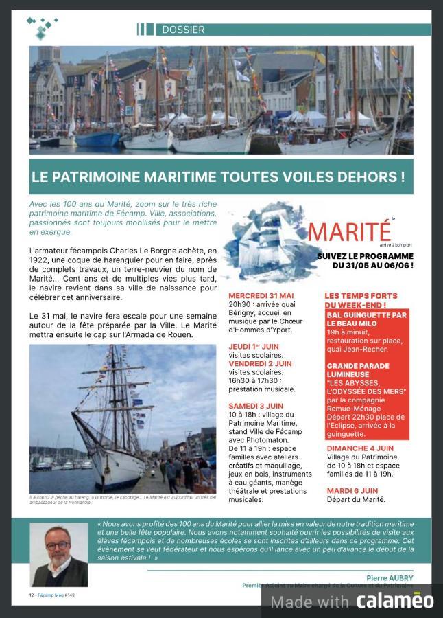 Les Petites Fecampoises By Mathilde Apartamento Exterior foto